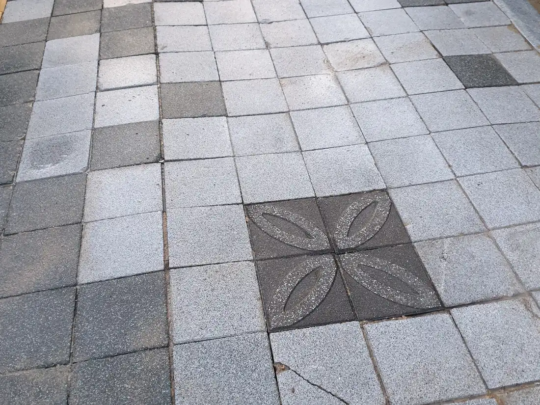 중구보도블럭보수공사 시공 현장